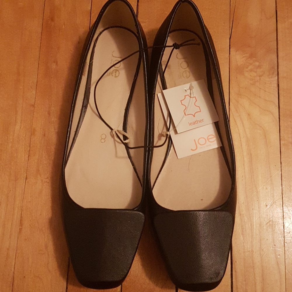 Joe fresh leather flats